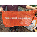 strong and cheap plastic mesh bags for firewood with UV